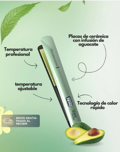 PLANCHA REMINGTON AGUACATE
