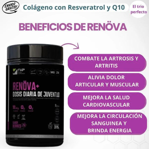 COLÁGENO RENOVA PLUS - Dosis diaria de juventud
