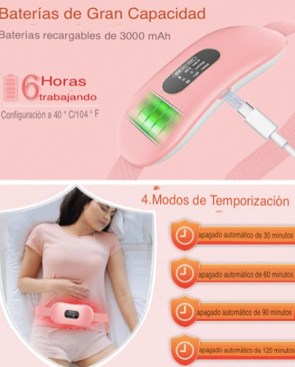 Cinturón Térmico Aliviador de Cólicos | Tu Aliado Contra el Dolor