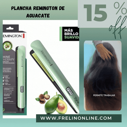 PLANCHA REMINGTON AGUACATE