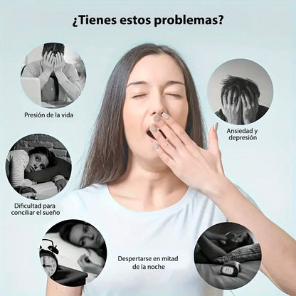 Dispositivo Portátil de Relajación y Sueño | Libera estrés en minutos