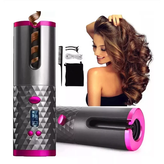 ONDULADOR RIZADOR AUTOMATICO, INALAMBRICO Y RECARGABLE